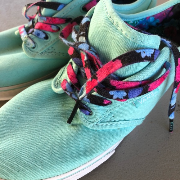 VAN’s Mint green shoes size 6 women - Picture 3 of 5